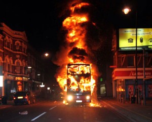 Bus Flames