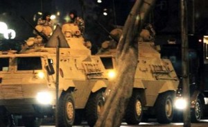 Egyptian troops in the Sinai Peninsula