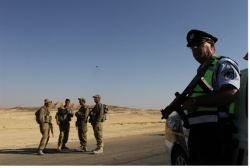 IDF officers following terror attack