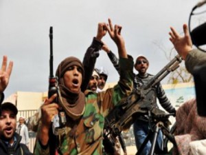 Libyan fighters
