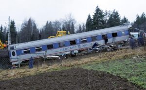 site of a train near village of Uglovka (File)