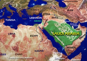 Saudi Arabia Map