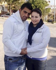 Suspect Recep Celik and his girlfriend Shannon Graham