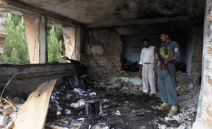 suicide attack in Afghanistan. (Photo by REUTERS)