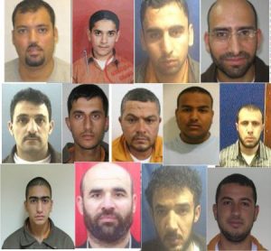 Apprehended Suspected Terrorists GSS