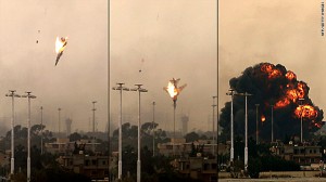 Gunfire, explosions (illustrative)