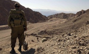 Israeli-Egyptian border. (Photo by Reuters)