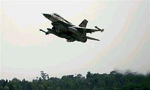 F-16 warplane