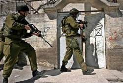 IDF patrol in Shechem