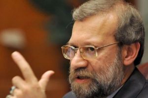 Iran's Majlis (parliament) Speaker Ali Larijani