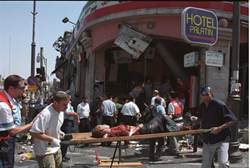 Terror attack in Sbarro