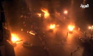 violent clashes between Egypt’s Coptic Christians and security forces in Cairo.