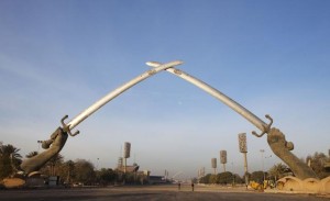 Baghdad “Hands of Victory” memorial
