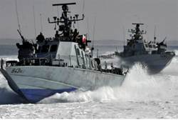 Navy drill off Haifa coast
