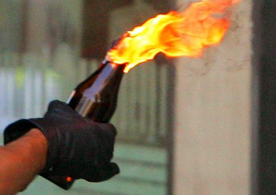 molotov fire bomb