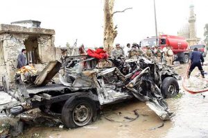 Suicide attacks in Baghdad