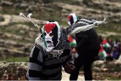 Arab rock throwers