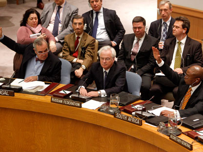 Russia veto UN Resolution