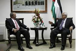Judeh and Abbas meet in Ramallah