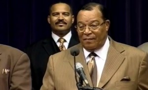 Min. Louis Farrakhan. Photo from Youtube