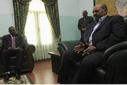 Omar al-Bashir meets South Sudan delegation