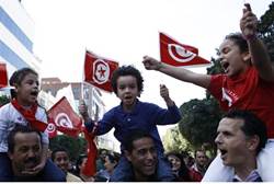Rally in Tunis