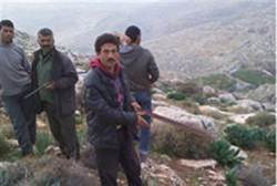 Arab rioters in Itamar