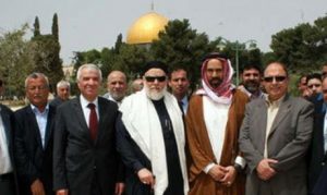 Grand Mufti's Al-Aksa Visit