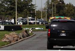Scene of California shooting attack