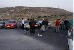 Gush Etzion residents protest rock attacks