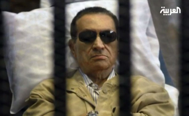 Former Egyptian President Hosni Mubarak