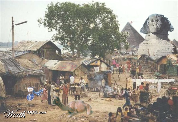 slum areas