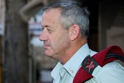 IDF Chief of Staff Benny Gantz