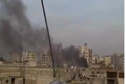 Syrian forces bomb civilian homes