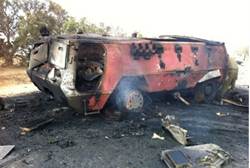 Remains of terrorists stolen AOC bombed by IAF