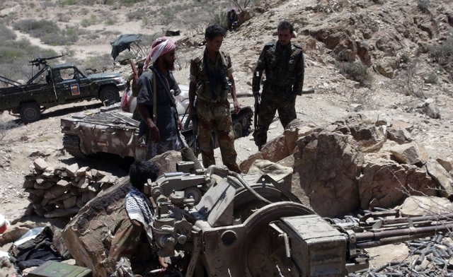 al-Qaeda terrorists killed in an air strike in central Yemen. Reuters