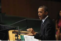 Obama at UN - Ruters