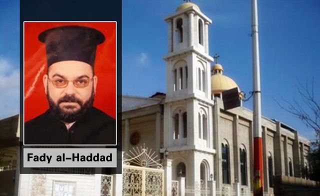Fady al-Haddad served the St Elie parish in Qatanaa Al Arabiya