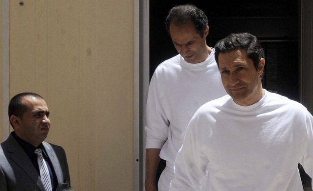 Hosni Mubaraks sons are accused of profiteering and wasting public funds. Reuters