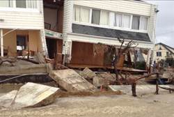 The coastal neighborhood of Seagate was hit hard by Sandy