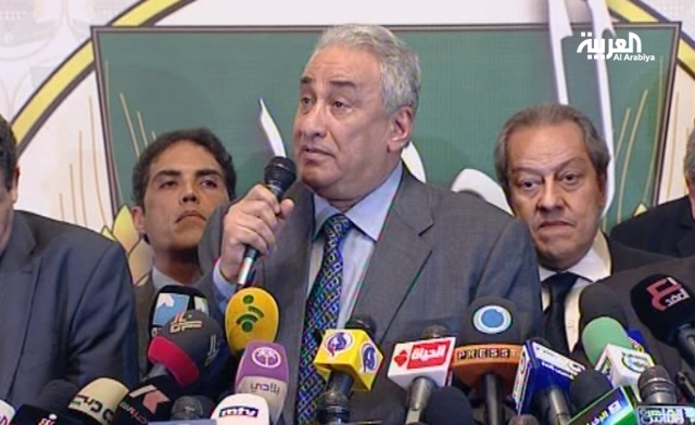 Samih Ashour head of the Lawyers Syndicate and a spokesman for the front Al Arabiya