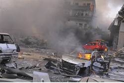 Syrian explosion - Reuters