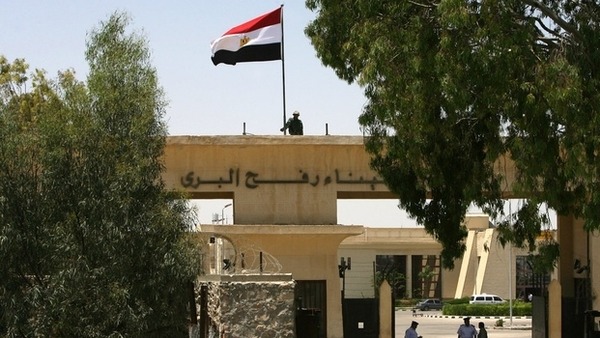 Egyptian border Rafah- border crossing in the southern Gaza Strip. AFP