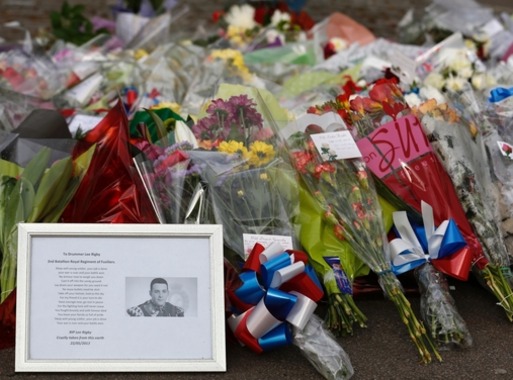 A picture of victim Drummer Lee Rigby killed by Islamists Reuters
