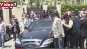Egyptian protesters shouted slogans against Mohammad Mursi in Cairo