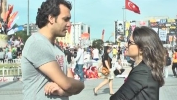 Turkish protesters