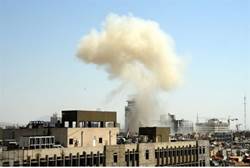 blast in the central Damascus - AFP