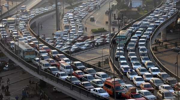 busy Cairo. File-AFP