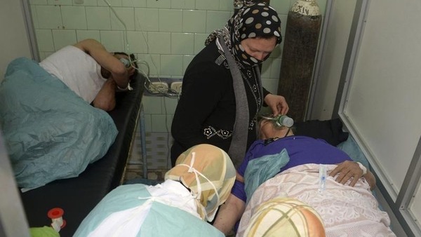 chemical weapons against the opposition Reuters
