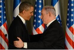 Netanyahu embraces Obama